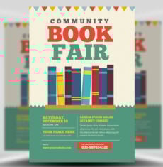Community Book Fair Flyer