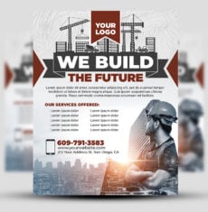 Construction Company Flyer 2