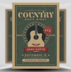 Country Night Flyer 3