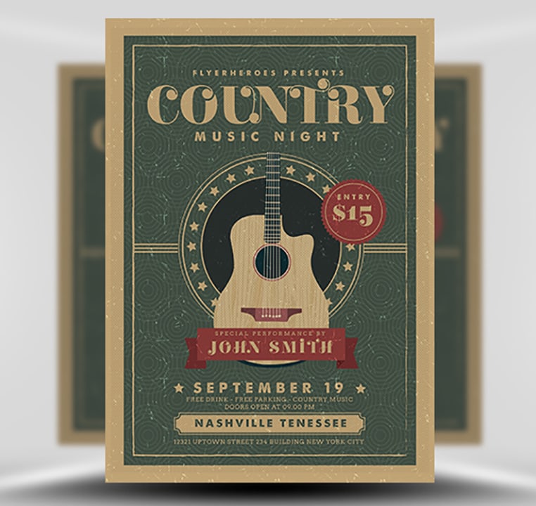 Country Night Flyer 3