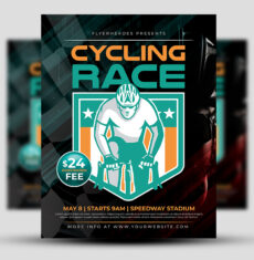 Cycling Race Flyer 1