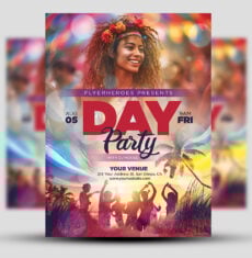 Day Party Flyer 1