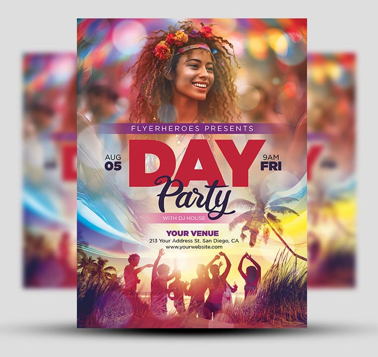 Day Party Flyer 1