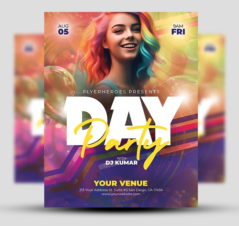 Day Party Flyer 2