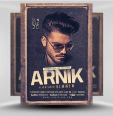disc jockey flyer 3