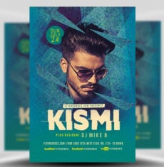 DJ Kismi Flyer