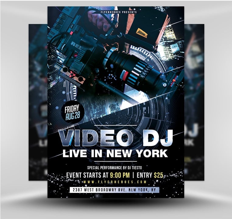 DJ Video Flyer 1