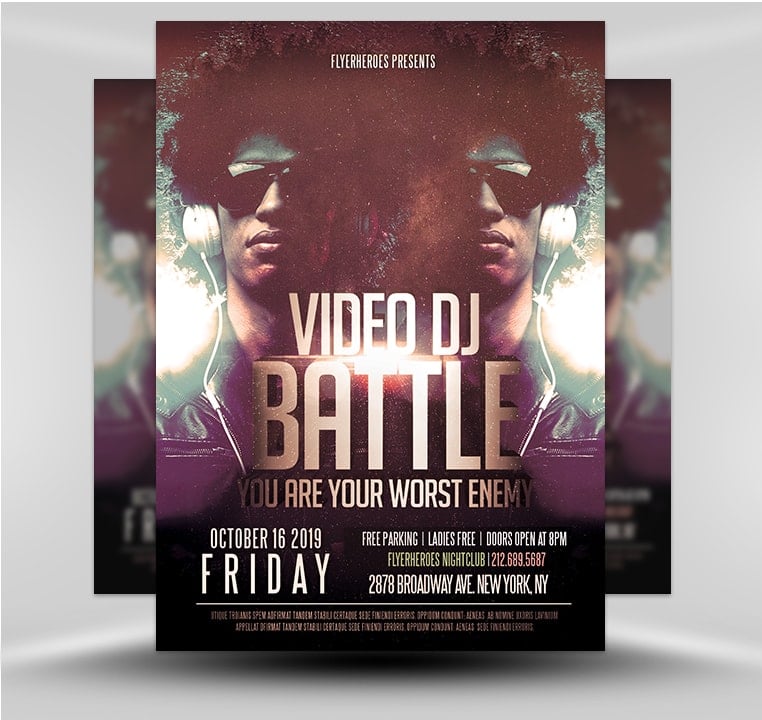 DJ Video Flyer 3