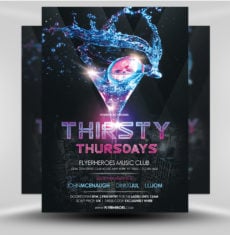 Drink Night Club Flyer 1