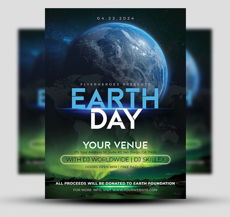 Earth Day Flyer 2