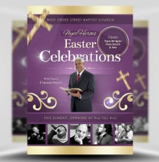 Easter Celebrations Flyer