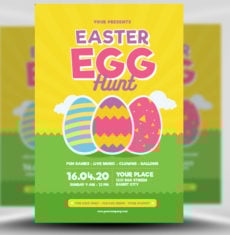 Easter Egg Hunt Flyer