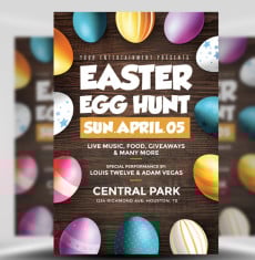 Easter Egg Hunt Flyer
