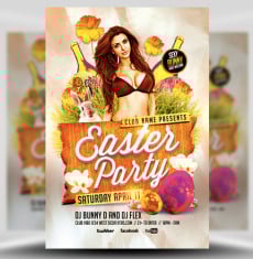 Easter Party Flyer