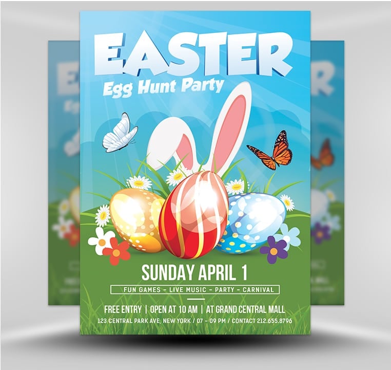 Easter Party Flyer
