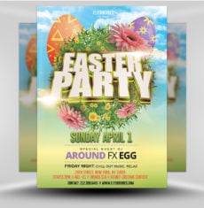 Easter Party Flyer v2