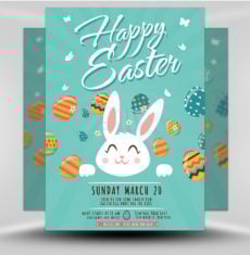 Easter Party Flyer 2B