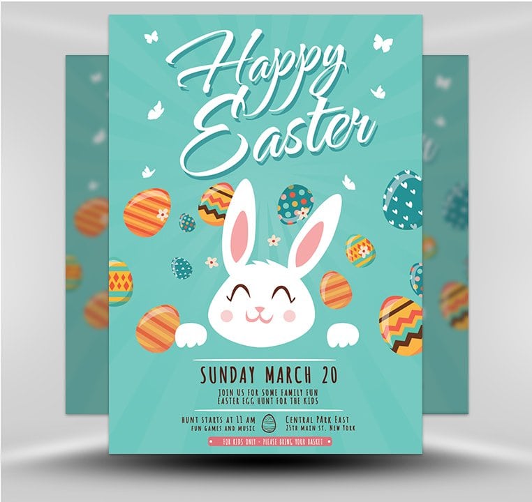 Easter Party Flyer 2B