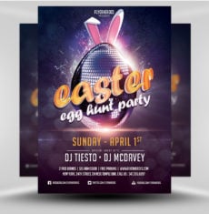 Easter Party Flyer v3