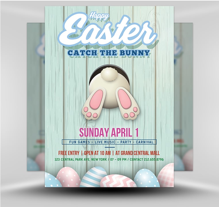 Easter Party Flyer v4