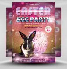 Easter Party Flyer 4B