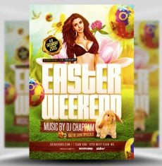 Easter Weekend Flyer