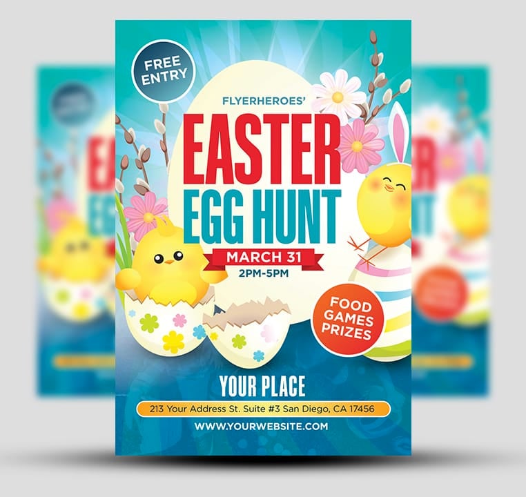 Easter Egg Hunt Flyer 1