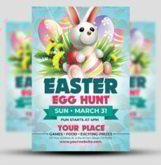 Easter Egg Hunt Flyer 2