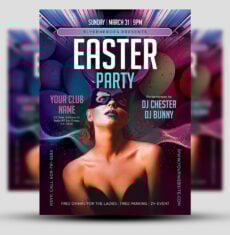 Easter Party Flyer 2