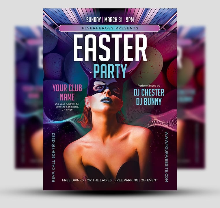 Easter Party Flyer 2
