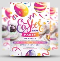 Easter Party Flyer 3