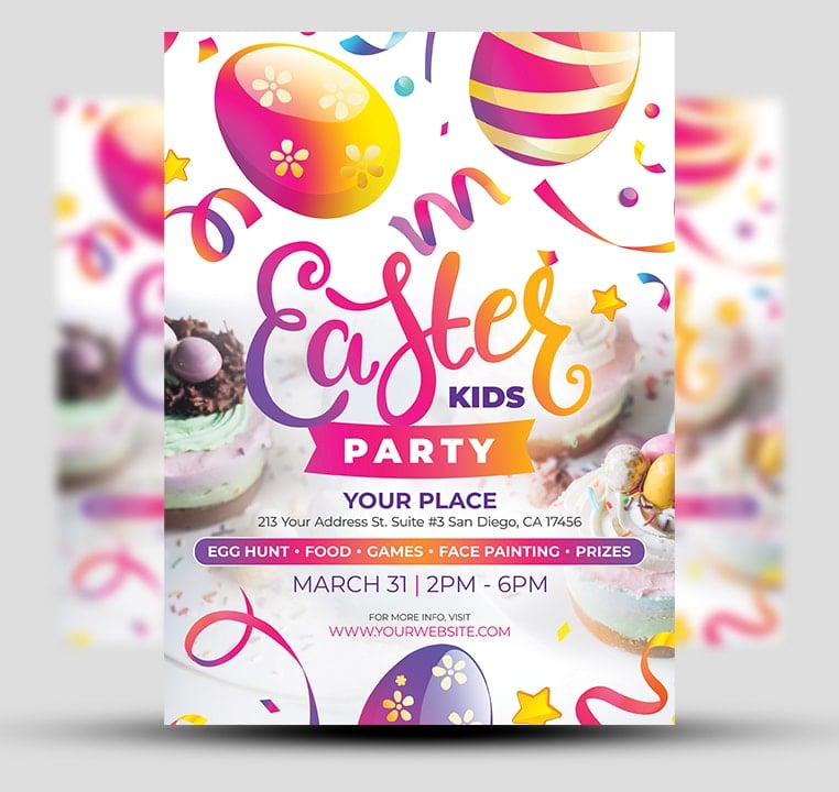 Easter Party Flyer 3