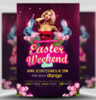 Sexy Easter Weekend Bash Flyer