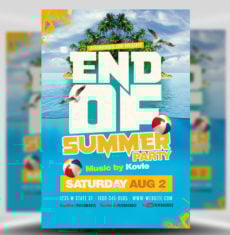 End of Summer Flyer