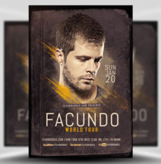 Facundo DJ Flyer