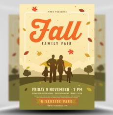Family Fall Fair Flyer