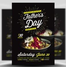 Father’s Day Brunch Flyer