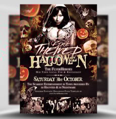 Halloween Heat Flyer