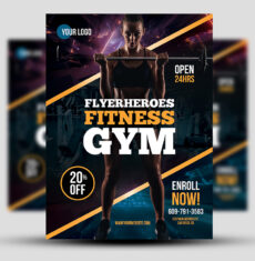 Fitness Gym Flyer 1
