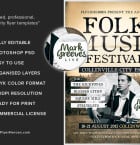 Folk Music Flyer