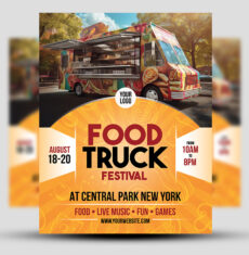Food Truck Festival Flyer 1