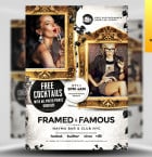 Framed and Famous Flyer