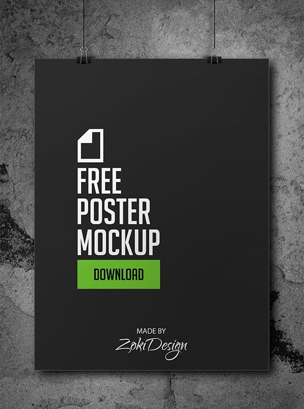Free Poster Mockup