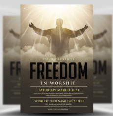 Freedom Church Meet Flyer