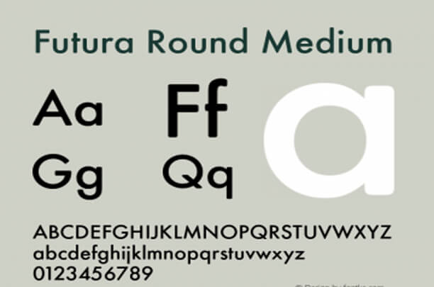 Futura Round Medium