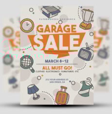 Garage Sale Flyer 1