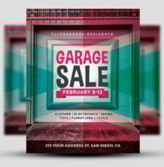 Garage Sale Flyer 2
