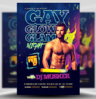 Gay Glow Glam Flyer