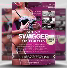 Get Yo Swagger On Flyer