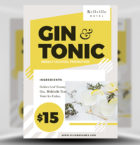 Gin and Tonic Flyer